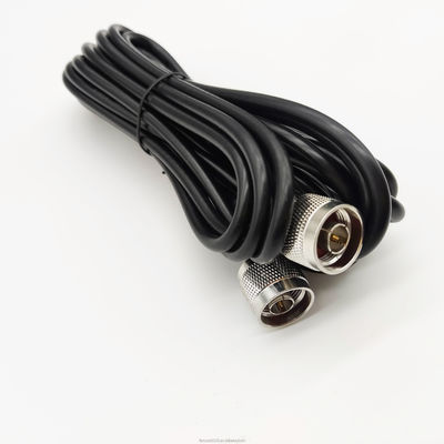 Προσαρμοσμένο N Plug To N Plug RF Coaxial Cable χαμηλής απώλειας