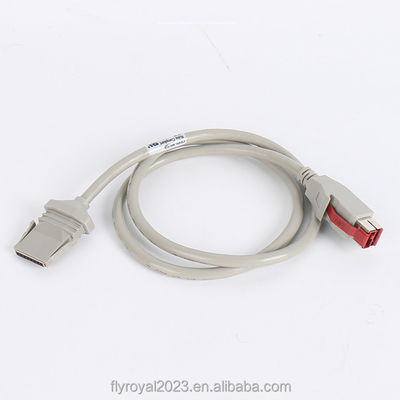 8 Pin 24V προς 1X8P εκτυπωτή γκρι 12V τροφοδοτούμενο καλώδιο USB συναρμολόγηση