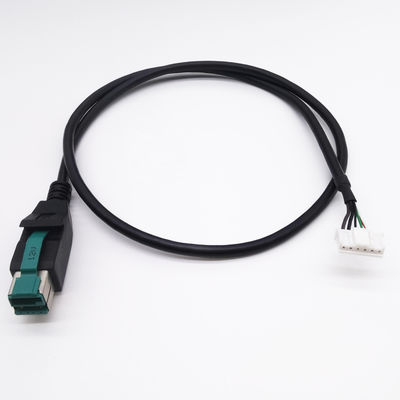 Τυποποιητής εξοπλισμού POS 12V 24V Δυναμικό USB αρσενικό συνδετήρα JST