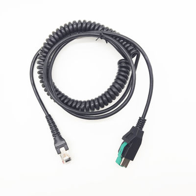 6A Γρήγορη φόρτιση 12V 24V PoweredUSB καλώδιο RJ50 Ένα αρσενικό σε καλώδιο