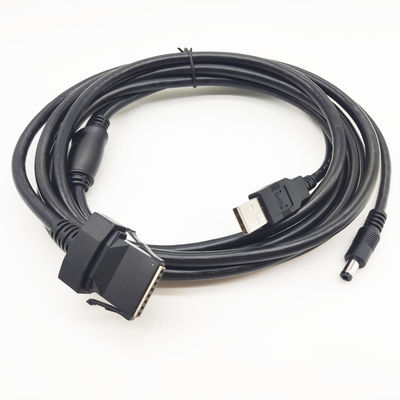 2m 12V 24V USB καλώδιο εκτυπωτή 8P σύνδεσμος για DC POS εξοπλισμό