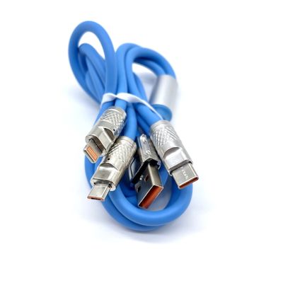 USB 3 σε 1 καλώδιο φόρτισης δεδομένων 3A 5A γρήγορη φόρτιση