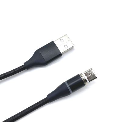 3 σε 1 Μαγνητικό καλώδιο USB με σύνδεσμο USB 2.0 και ευέλικτο μπουφάν PVC προσαρμοσμένο